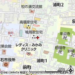 鳴海家住宅周辺の地図