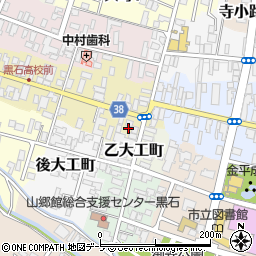 青森県黒石市元町119周辺の地図