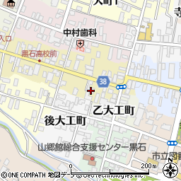 青森県黒石市元町113周辺の地図