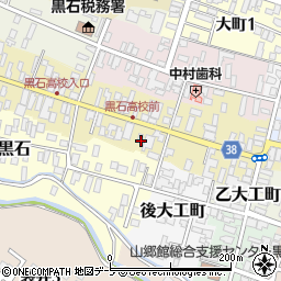 青森県黒石市元町100周辺の地図