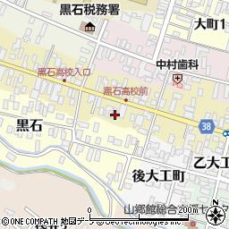 青森県黒石市元町95周辺の地図