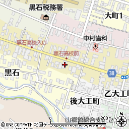 青森県黒石市元町97周辺の地図