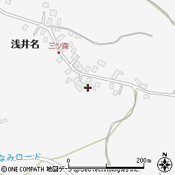 青森県弘前市富栄浅井名232周辺の地図