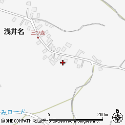 青森県弘前市富栄浅井名231周辺の地図