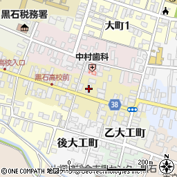 青森県黒石市元町10周辺の地図