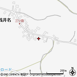 青森県弘前市富栄浅井名230周辺の地図