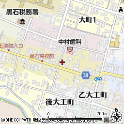 青森県黒石市元町11周辺の地図