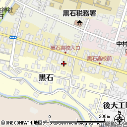 青森県黒石市元町89周辺の地図
