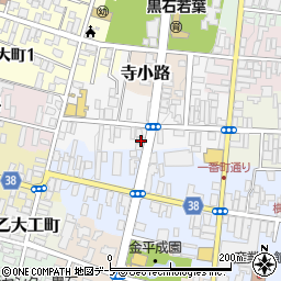青森県黒石市乙徳兵衛町16周辺の地図
