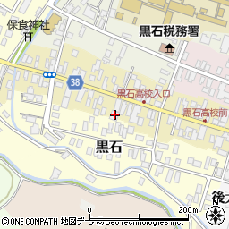 青森県黒石市元町85周辺の地図