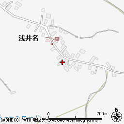 青森県弘前市富栄浅井名233周辺の地図