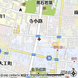 青森県黒石市乙徳兵衛町15周辺の地図