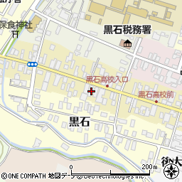 青森県黒石市元町86周辺の地図