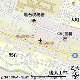 青森県黒石市元町27周辺の地図