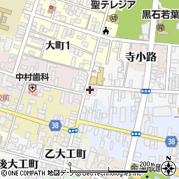 青森県黒石市乙徳兵衛町28周辺の地図