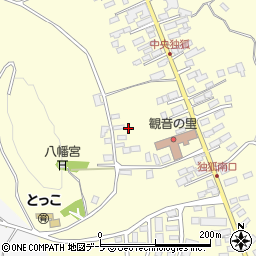 青森県弘前市独狐松ケ沢周辺の地図