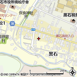 青森県黒石市元町74周辺の地図