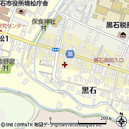 青森県黒石市元町74周辺の地図