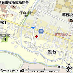 青森県黒石市元町72周辺の地図