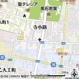 青森県黒石市乙徳兵衛町42周辺の地図