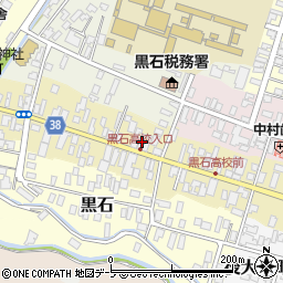 青森県黒石市元町25周辺の地図