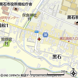 青森県黒石市元町72-1周辺の地図