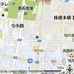 青森県黒石市乙徳兵衛町57周辺の地図