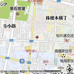 青森県黒石市甲徳兵衛町27-1周辺の地図