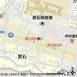 青森県黒石市元町32周辺の地図