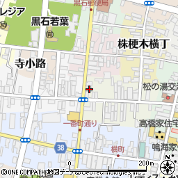 青森県黒石市甲徳兵衛町25周辺の地図