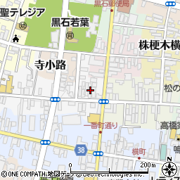 青森県黒石市乙徳兵衛町54周辺の地図