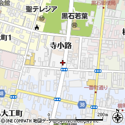青森県黒石市乙徳兵衛町43周辺の地図