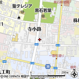 青森県黒石市乙徳兵衛町44周辺の地図