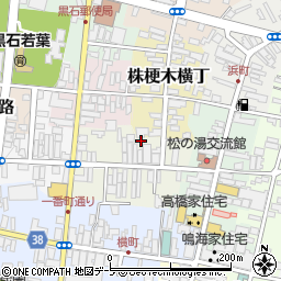 青森県黒石市甲徳兵衛町35周辺の地図