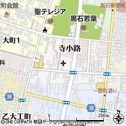 青森県黒石市乙徳兵衛町40周辺の地図