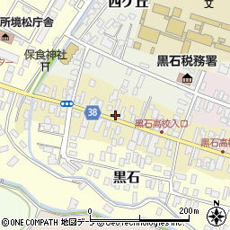 青森県黒石市元町45周辺の地図