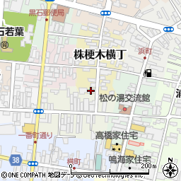 浜田米穀店周辺の地図