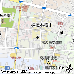 青森県黒石市株梗木横丁37周辺の地図
