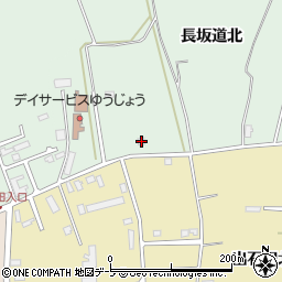 青森県黒石市東野添長坂道北135周辺の地図