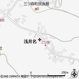 青森県弘前市富栄浅井名237周辺の地図
