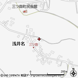 青森県弘前市富栄浅井名217-1周辺の地図