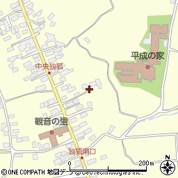 青森県弘前市独狐石田56周辺の地図