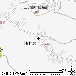 青森県弘前市富栄浅井名237-2周辺の地図