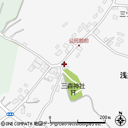 青森県弘前市富栄浅井名138周辺の地図