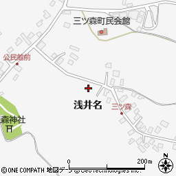 青森県弘前市富栄浅井名196周辺の地図