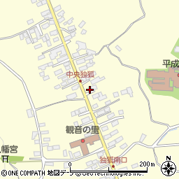 青森県弘前市独狐石田52周辺の地図
