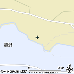 鶏川周辺の地図