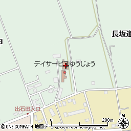 青森県黒石市東野添長坂道北152周辺の地図