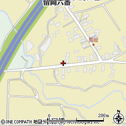 青森県黒石市上十川留岡六番41周辺の地図