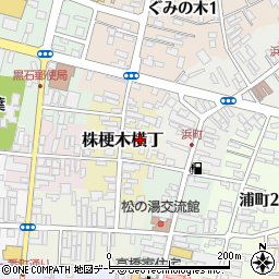 青森県黒石市株梗木横丁18-1周辺の地図